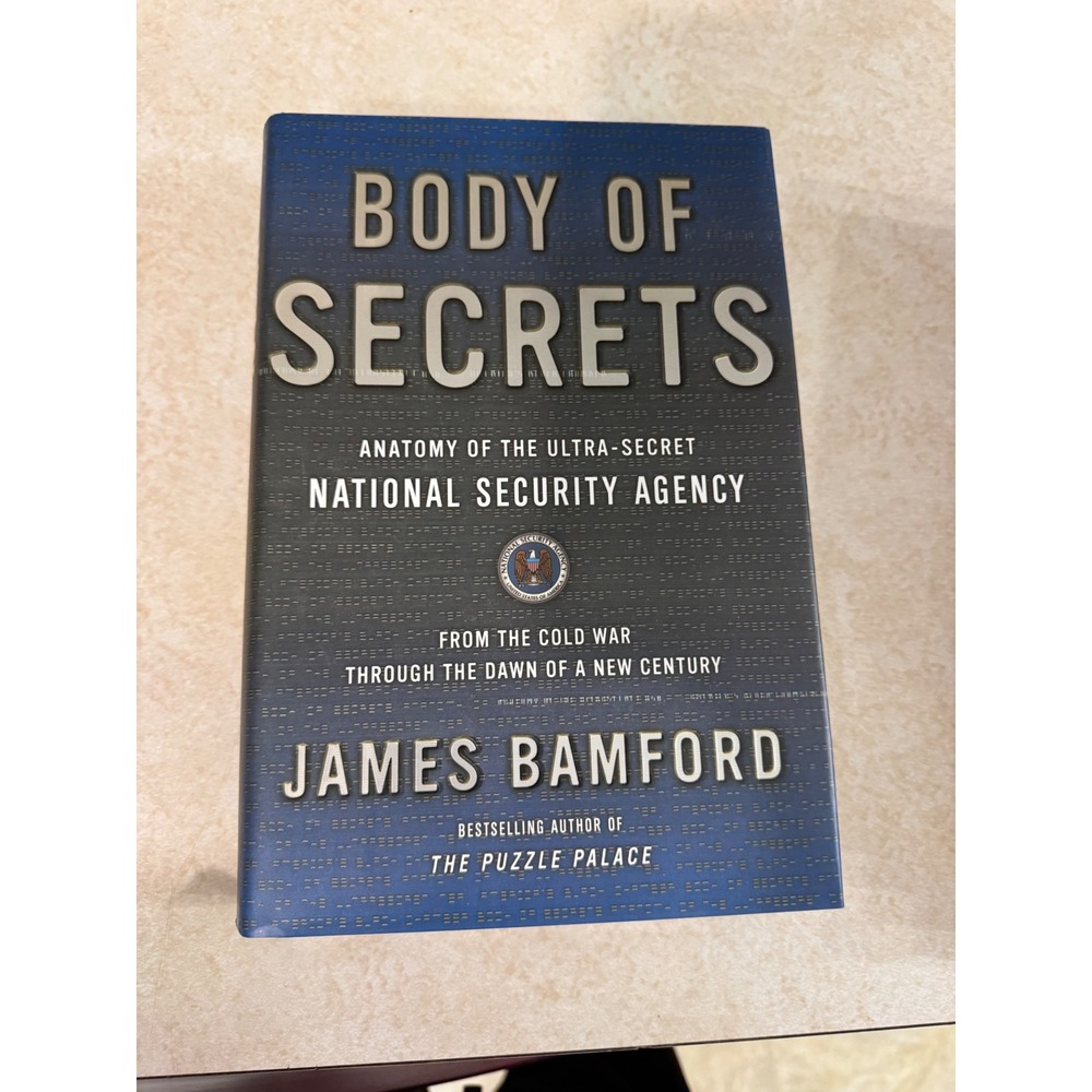 Body of Secrets James Bamford NSA History First Edition Hardcover 2001 Espionage